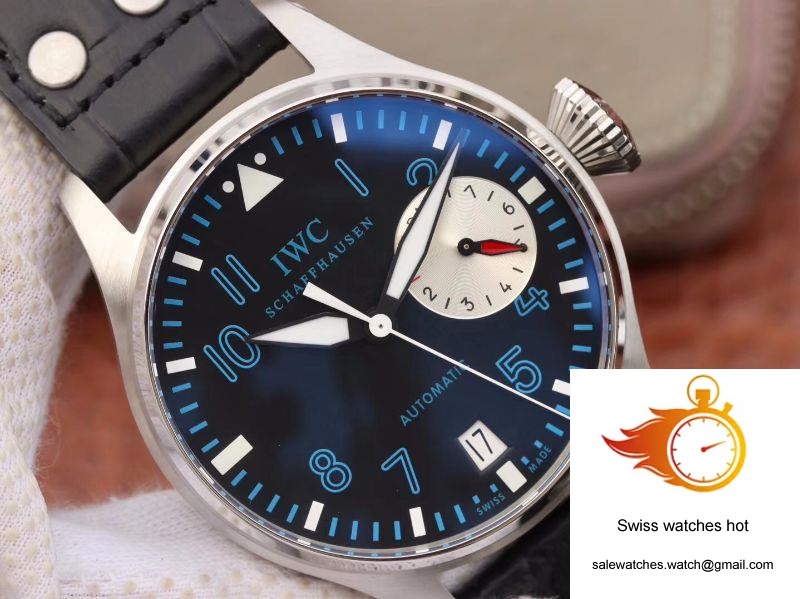 IWC Pilot Alexei Nemov IW500431 ZF Factory Blue Dial 4 IWC Pilot Alexei Nemov IW500431 ZF Factory Blue Dial 4