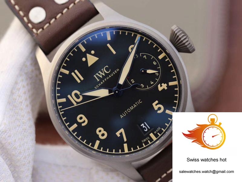 IWC Big Pilot Heritage IW501004 Titanium ZF Factory Black Dial 4 IWC Big Pilot Heritage IW501004 Titanium ZF Factory Black Dial 4