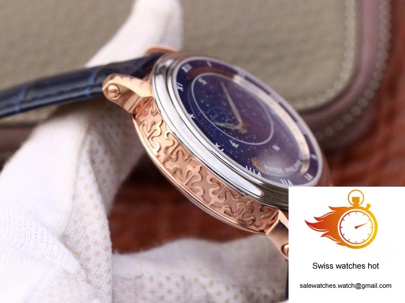 Patek Philippe Grand Complications Sky Moon Celestial Rose Gold 5102PR-001 TW Factory Blue Dial 4 Patek Philippe Grand Complications Sky Moon Celestial Rose Gold 5102PR-001 TW Factory Blue Dial 4
