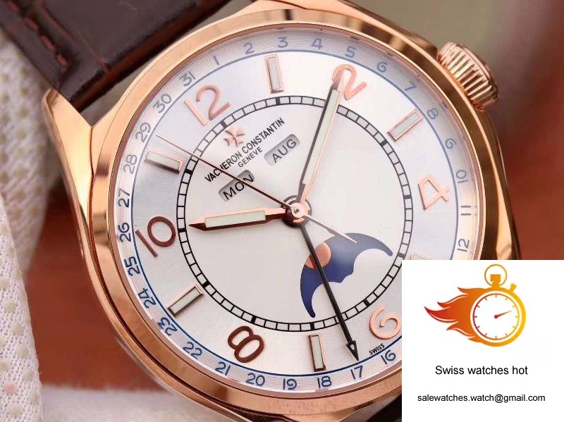 Vacheron Constantin FiftySix Day-Date 4000E/000R/B438 18K Rose Gold White Dial 4 Vacheron Constantin FiftySix Day-Date 4000E/000R/B438 18K Rose Gold White Dial 4