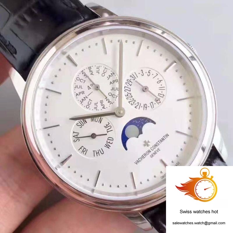 Vacheron Constantin Patrimony Perpetual Calendar 43175/000P-B190 White Dial 4 Vacheron Constantin Patrimony Perpetual Calendar 43175/000P-B190 White Dial 4