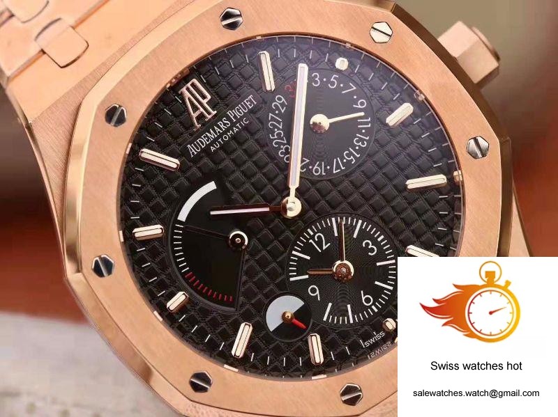 Audemars Piguet Royal Oak GMT 41MM 26120 TWA Factory Black Dial 4 Audemars Piguet Royal Oak GMT 41MM 26120 TWA Factory Black Dial 4