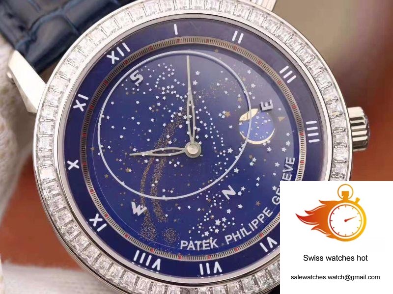 Patek Philippe Grand Complications Sky Moon Celestial 5102G TW Factory Blue Dial 4 Patek Philippe Grand Complications Sky Moon Celestial 5102G TW Factory Blue Dial 4