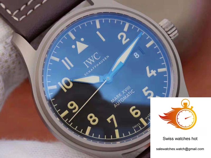 IWC Pilot Mark XVIII Le Petit Prince IW327010 MKS Factory V2 Black Dial 4 IWC Pilot Mark XVIII Le Petit Prince IW327010 MKS Factory V2 Black Dial 4