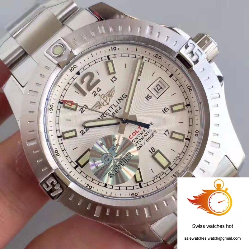 Breitling Colt Automatic 44MM A1738811-G791 GF Factory White Dial 4 Breitling Colt Automatic 44MM A1738811-G791 GF Factory White Dial 4