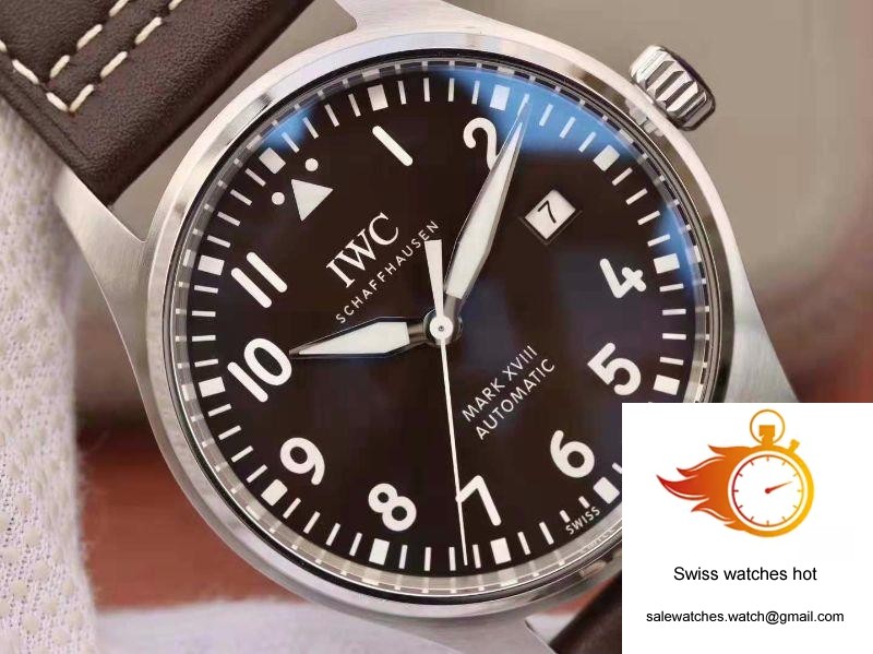 IWC Pilot Mark XVIII Antoine De Saint Exepury IW327003 MKS Factory Brown Dial 4 IWC Pilot Mark XVIII Antoine De Saint Exepury IW327003 MKS Factory Brown Dial 4