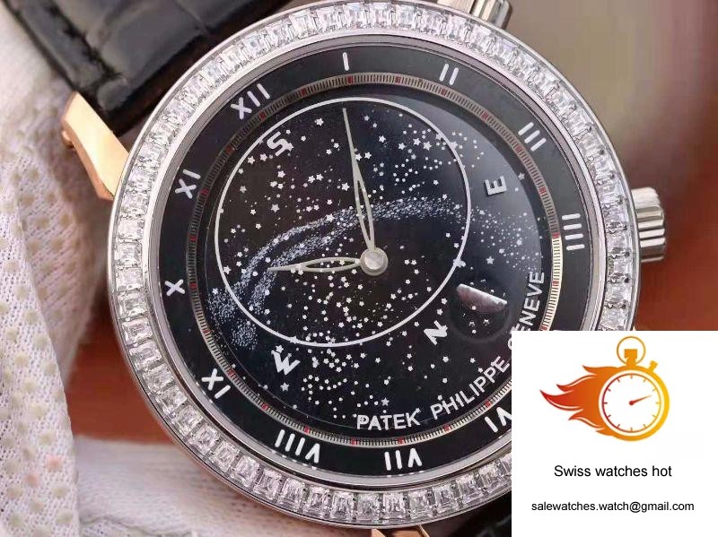 Patek Philippe Grand Complications Sky Moon Celestial 5102PR TW Factory Black Dial 4 Patek Philippe Grand Complications Sky Moon Celestial 5102PR TW Factory Black Dial 4