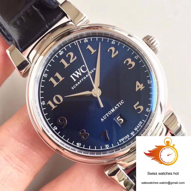 IWC Da Vinci Automatic IW356605 MKS Factory Blue Dial 4 IWC Da Vinci Automatic IW356605 MKS Factory Blue Dial 4
