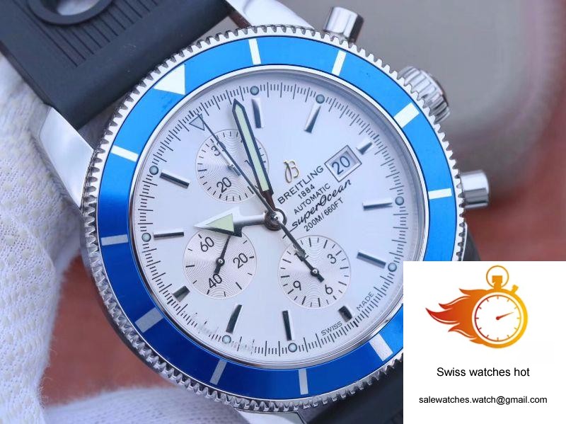 Breitling Superocean Heritage II 46MM A1331217 OM Factory White Dial 4 Breitling Superocean Heritage II 46MM A1331217 OM Factory White Dial 4