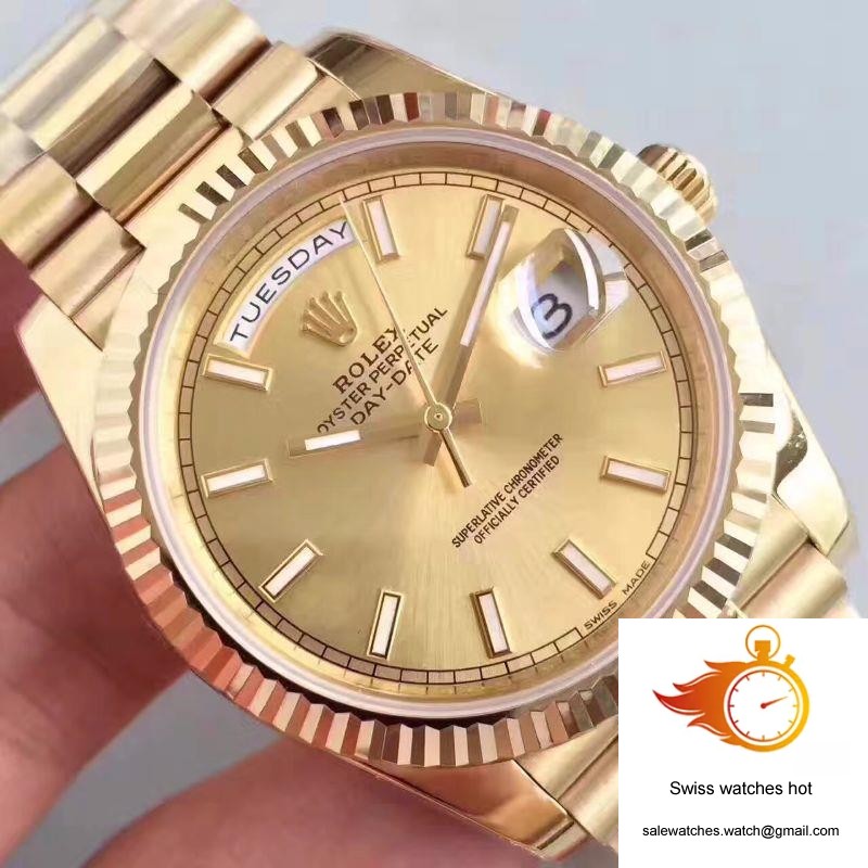 Rolex Day Date M228238-0003 40MM EW Factory Gold Dial 4 Rolex Day Date M228238-0003 40MM EW Factory Gold Dial 4