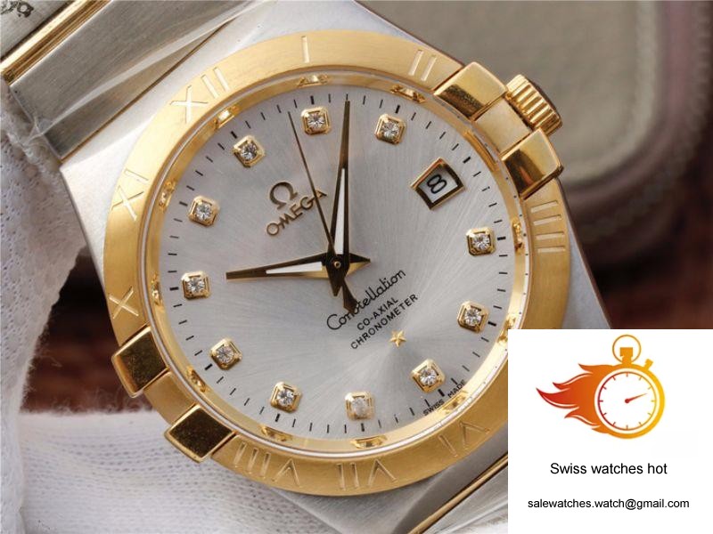Omega Constellation 123.20.38.21.52.002 V6 Factory White Dial 4 Omega Constellation 123.20.38.21.52.002 V6 Factory White Dial 4