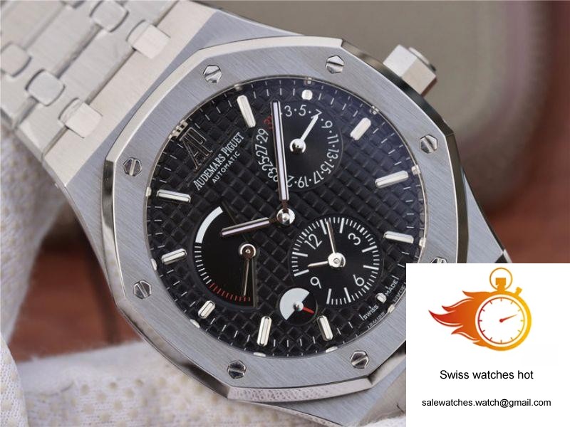 Audemars Piguet Royal Oak 41MM 26120ST.OO.1220ST.03 TWA Factory Black Dial 4 Audemars Piguet Royal Oak 41MM 26120ST.OO.1220ST.03 TWA Factory Black Dial 4