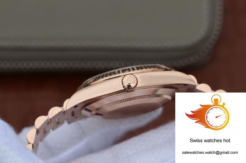 Rolex Day Date II 228235 40mm EW Factory Rosegold Dial 4 Rolex Day Date II 228235 40mm EW Factory Rosegold Dial 4