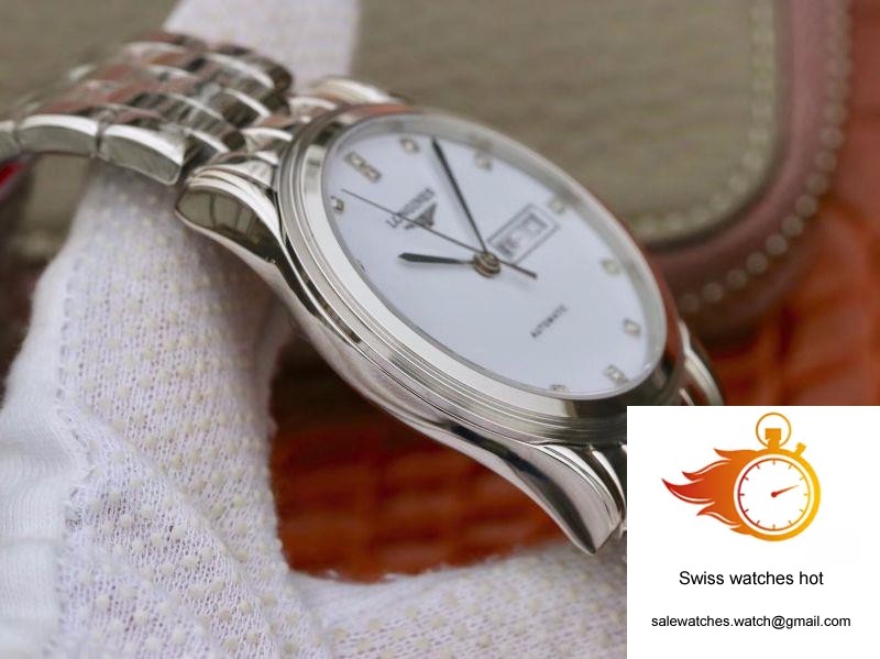 Longines Flagship Double Calendar L4.899.4.12.602 GK Factory White Dial 4 Longines Flagship Double Calendar L4.899.4.12.602 GK Factory White Dial 4