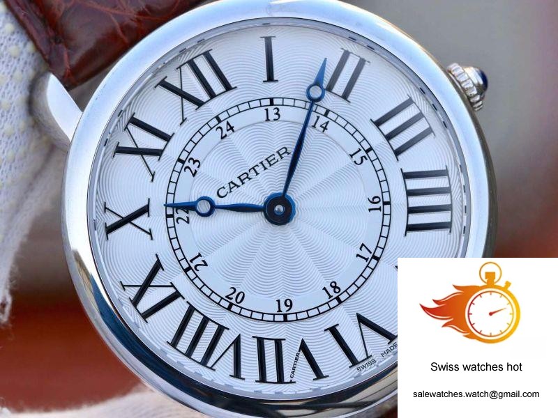 Cartier Ronde Louis 40MM TW Factory White Dial 4 Cartier Ronde Louis 40MM TW Factory White Dial 4