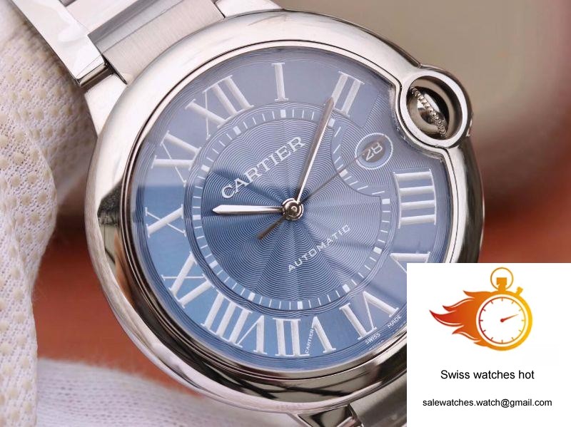 Ballon Bleu De Cartier 42MM WSBB0025 V9 Factory Blue Dial 4 Ballon Bleu De Cartier 42MM WSBB0025 V9 Factory Blue Dial 4