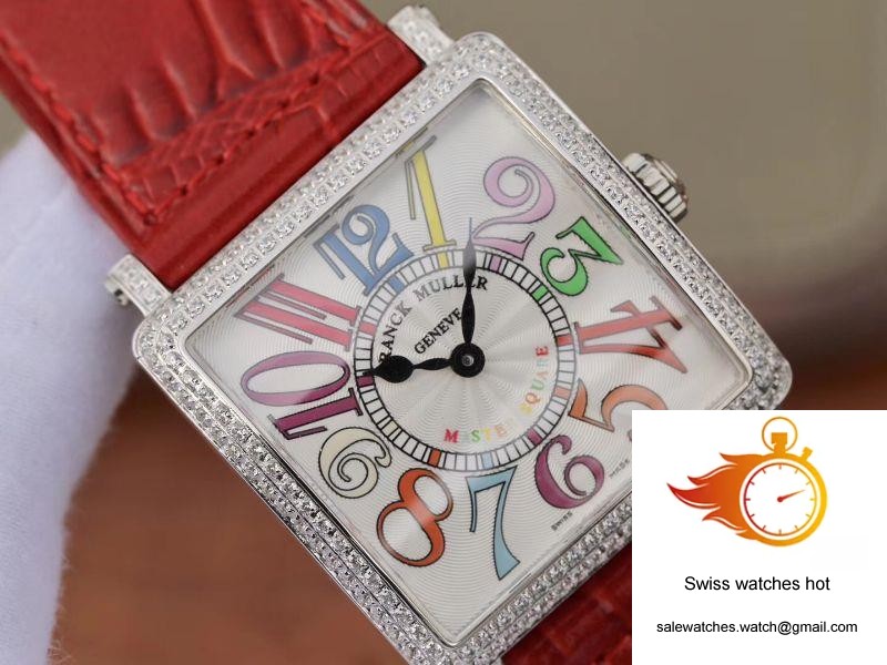 Franck Muller Master Square Ladies 6002 M QZ R GF Factory White Dial 4 Franck Muller Master Square Ladies 6002 M QZ R GF Factory White Dial 4