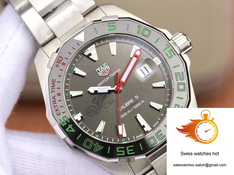 Tag Heuer Aquaracer Calibre 5 Chinese Super League WAY201E.BA0927 Gray Dial 4 Tag Heuer Aquaracer Calibre 5 Chinese Super League WAY201E.BA0927 Gray Dial 4