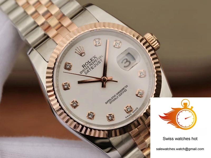 Rolex Datejust 36mm GM Factory White Dial 4 Rolex Datejust 36mm GM Factory White Dial 4