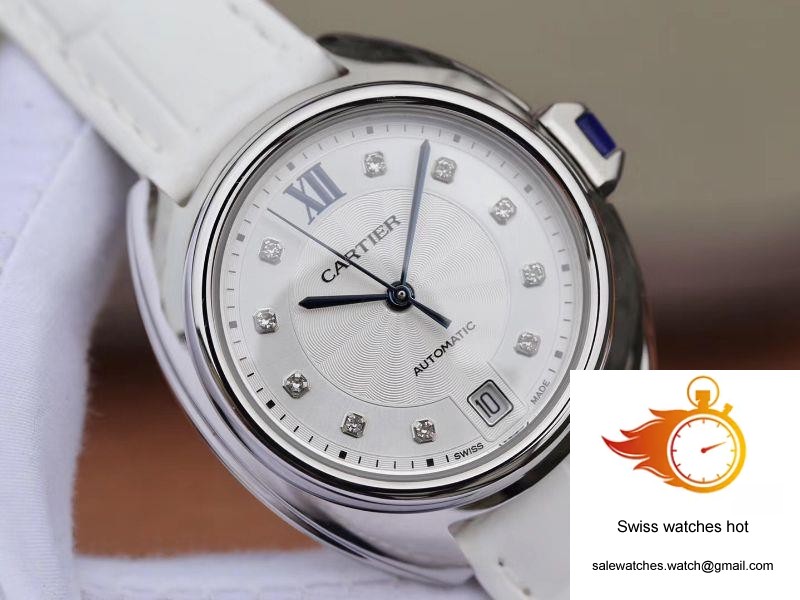 Cle De Cartier Ladies 35mm WJCL0032 Silver-gray Dial 4 Cle De Cartier Ladies 35mm WJCL0032 Silver-gray Dial 4