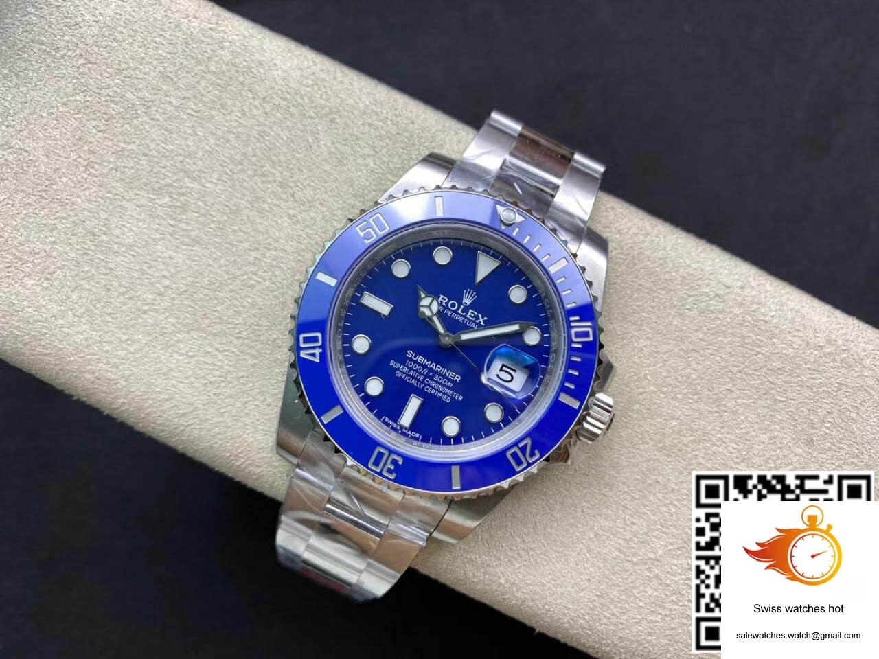 Rolex Submariner 116619LB-97209 VS Factory Blue Dial 4 Rolex Submariner 116619LB-97209 VS Factory Blue Dial 4