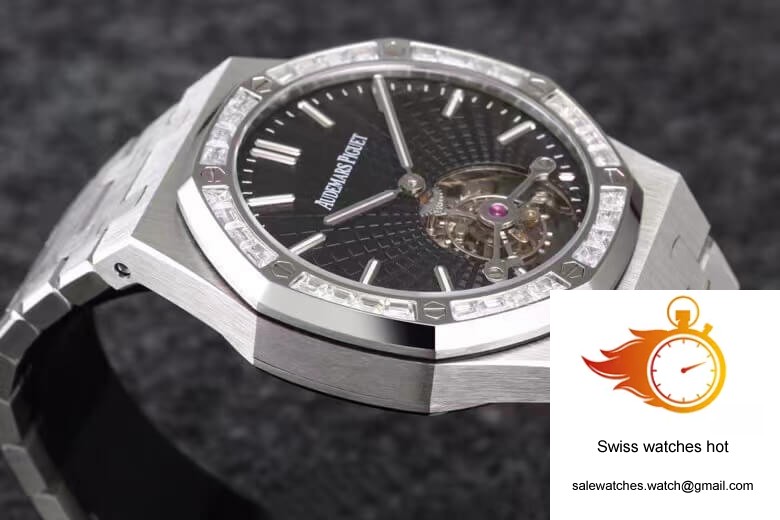 Audemars Piguet Royal Oak Tourbillon 26521BC.ZZ.1220BC.01 R8 Factory Diamond-set Bezel 4 Audemars Piguet Royal Oak Tourbillon 26521BC.ZZ.1220BC.01 R8 Factory Diamond-set Bezel 4
