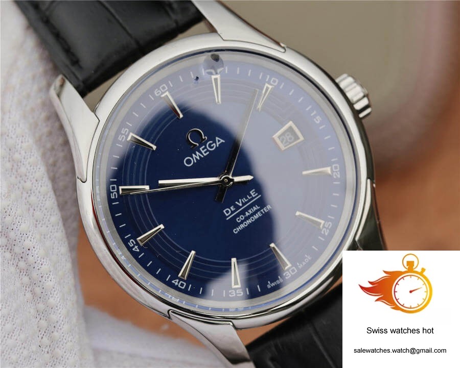 Omega De Ville 431.33.41.21.03.001 VS Factory Dark Blue Dial 4 Omega De Ville 431.33.41.21.03.001 VS Factory Dark Blue Dial 4