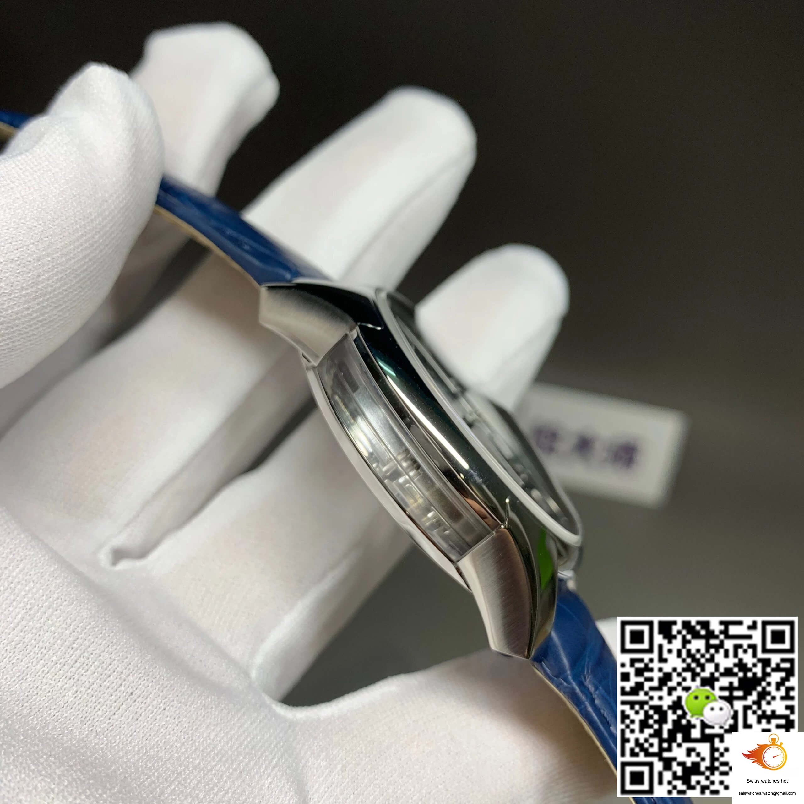 Omega De Ville 433.33.41.21.03.001 VS Factory Blue Dial 4 Omega De Ville 433.33.41.21.03.001 VS Factory Blue Dial 4
