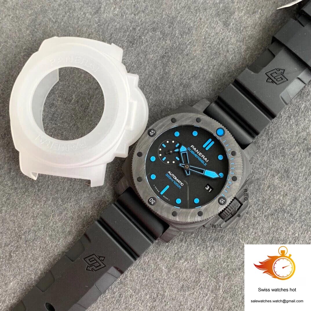 Panerai Submersible PAM00960 VS Factory Carbon Fiber Case 4 Panerai Submersible PAM00960 VS Factory Carbon Fiber Case 4