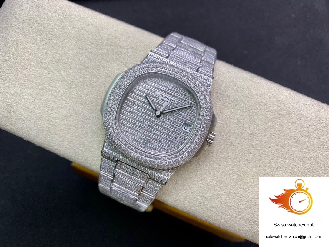 Patek Philippe Nautilus 5719/1G-001 PPF Factory Diamond Dial 4 Patek Philippe Nautilus 5719/1G-001 PPF Factory Diamond Dial 4