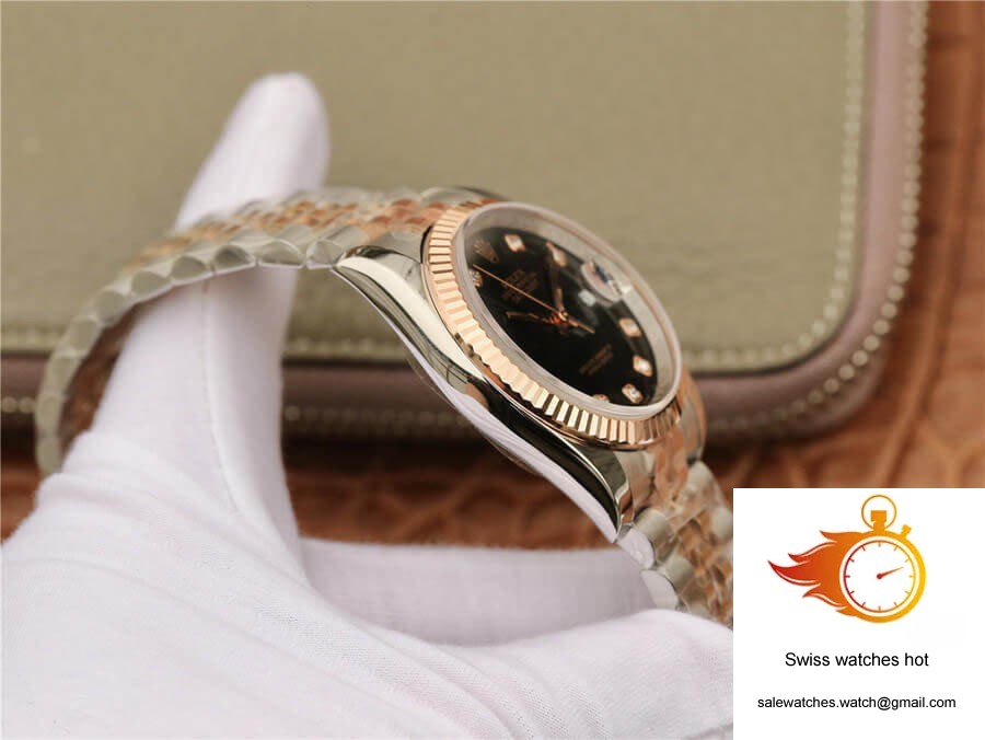 Rolex Datejust 116231 GM Factory Black Diamond Dial 4 Rolex Datejust 116231 GM Factory Black Diamond Dial 4