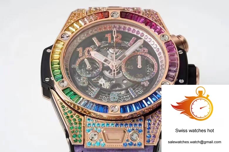 Hublot BIG BANG Unico 411.OX.9910.LR.0999 ZF Factory Rose Gold Skeleton Dial 4 Hublot BIG BANG Unico 411.OX.9910.LR.0999 ZF Factory Rose Gold Skeleton Dial 4
