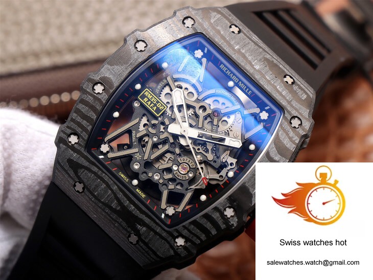 Richard Mille RM35-02 ZF Factory Carbon Fiber Case 4 Richard Mille RM35-02 ZF Factory Carbon Fiber Case 4