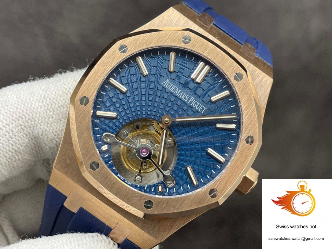 Audemars Piguet Royal Oak Tourbillon R8 Factory Rubber Strap 4 Audemars Piguet Royal Oak Tourbillon R8 Factory Rubber Strap 4