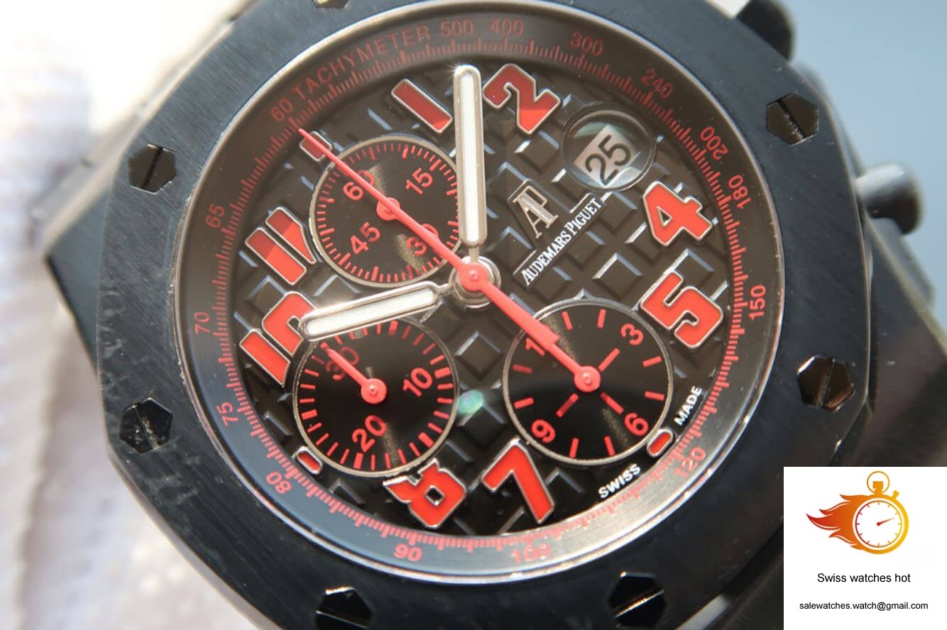 Audemars Piguet Royal Oak Offshore 26186SN.OO.D101CR.01 JF Factory Black Dial 4 Audemars Piguet Royal Oak Offshore 26186SN.OO.D101CR.01 JF Factory Black Dial 4