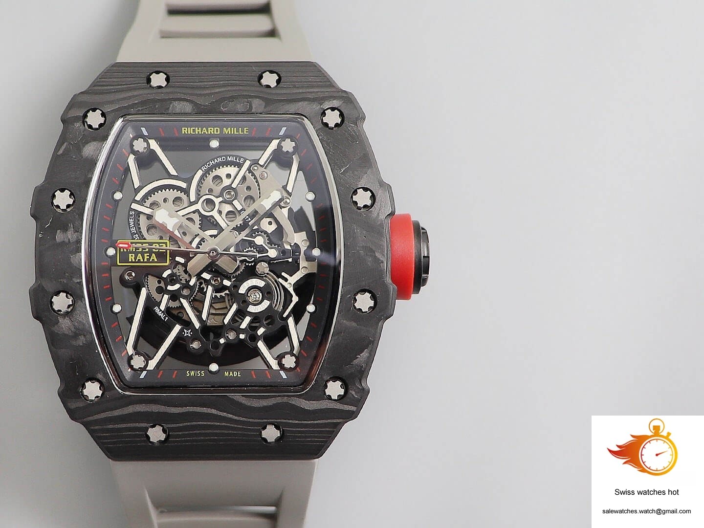 Richard Mille RM035 KV Factory V3 Carbon Fiber Skeleton Dial 4 Richard Mille RM035 KV Factory V3 Carbon Fiber Skeleton Dial 4