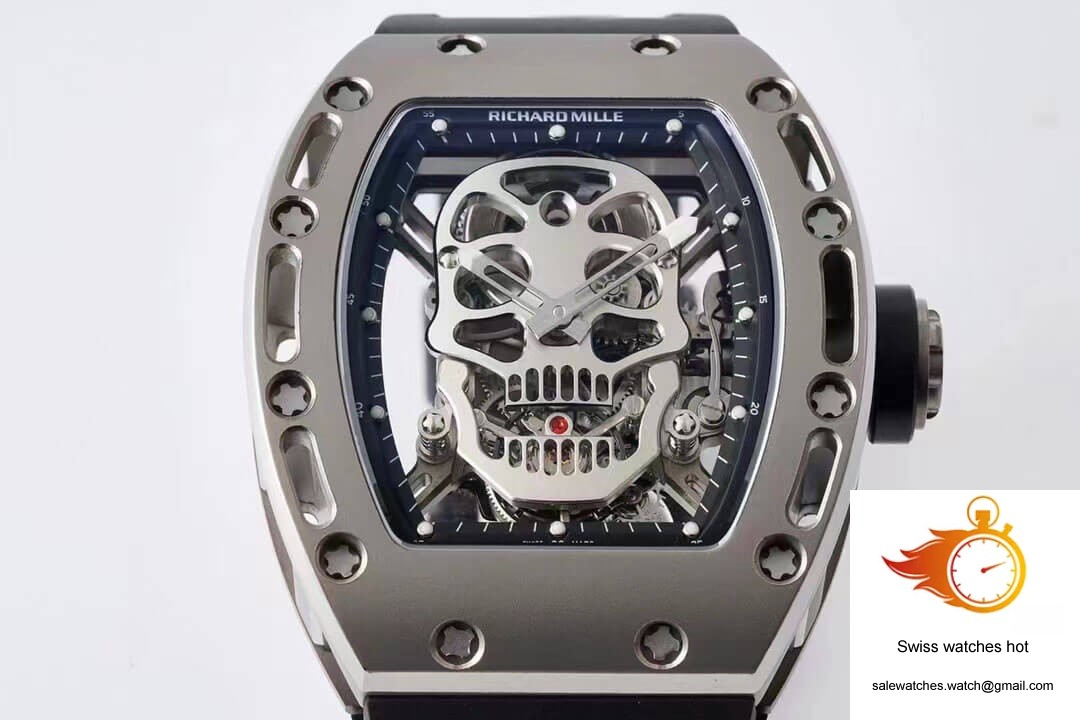 Richard Mille RM052 Tourbillon EUR Factory Titanium Skull Dial 4 Richard Mille RM052 Tourbillon EUR Factory Titanium Skull Dial 4