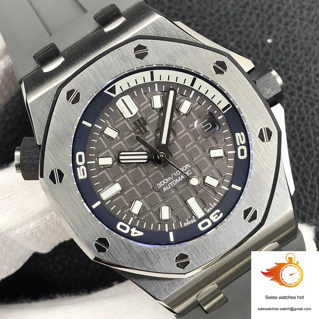 Audemars Piguet Royal Oak Offshore 15720ST.OO.A009CA.01 BF Factory Grey Dial 4 Audemars Piguet Royal Oak Offshore 15720ST.OO.A009CA.01 BF Factory Grey Dial 4