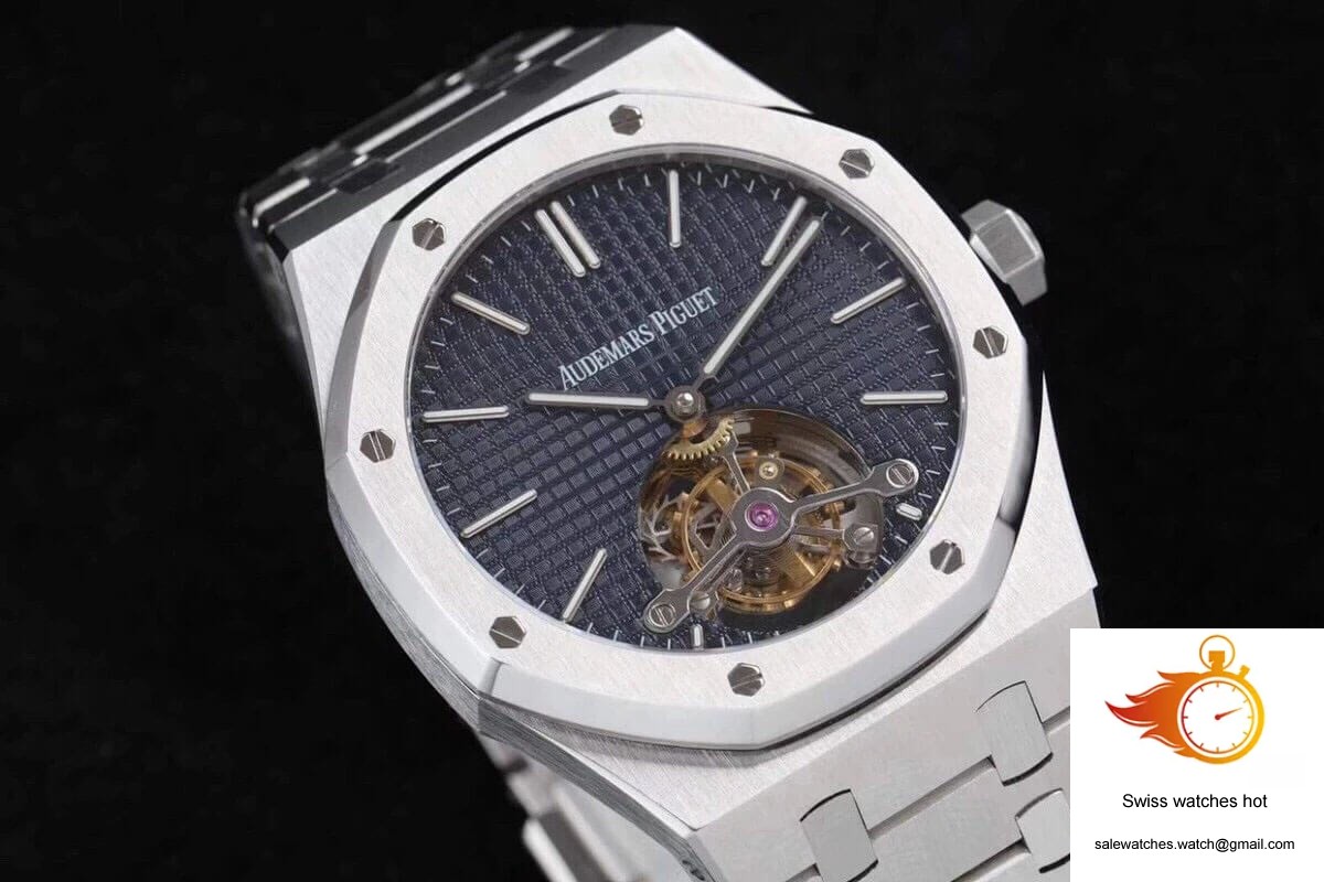 Audemars Piguet Royal Oak Tourbillon Extra Thin 26510ST.OO.1220ST.01 R8 Factory Blue Dial 4 Audemars Piguet Royal Oak Tourbillon Extra Thin 26510ST.OO.1220ST.01 R8 Factory Blue Dial 4