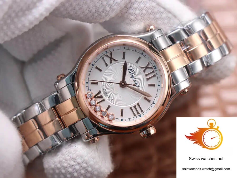 Chopard Happy Diamonds 278573-6014 YF Factory Rose Gold 4 Chopard Happy Diamonds 278573-6014 YF Factory Rose Gold 4
