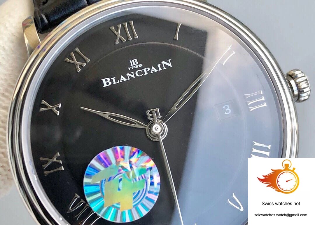 Blancpain Villeret 6551-1127-55B ZF Factory Black Dial 4 Blancpain Villeret 6551-1127-55B ZF Factory Black Dial 4