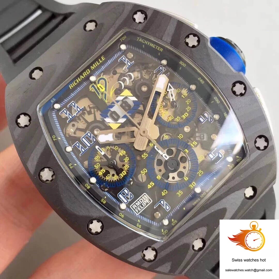 Richard Mille RM-011 KV Factory Carbon Fiber Case 4 Richard Mille RM-011 KV Factory Carbon Fiber Case 4