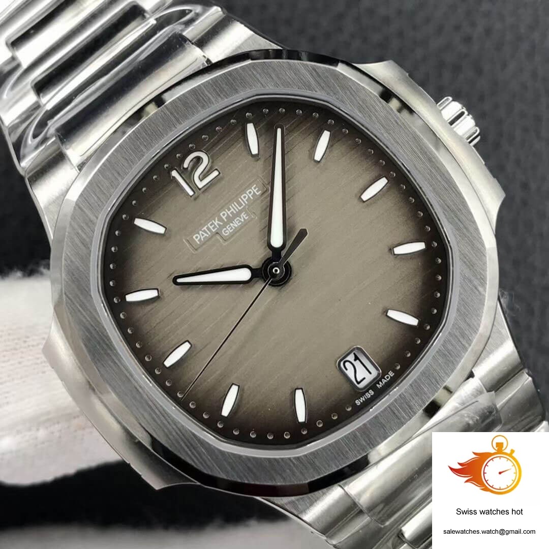 Patek Philippe Nautilus Ladies 7118/1A-011 3K Factory Grey Dial 4 Patek Philippe Nautilus Ladies 7118/1A-011 3K Factory Grey Dial 4