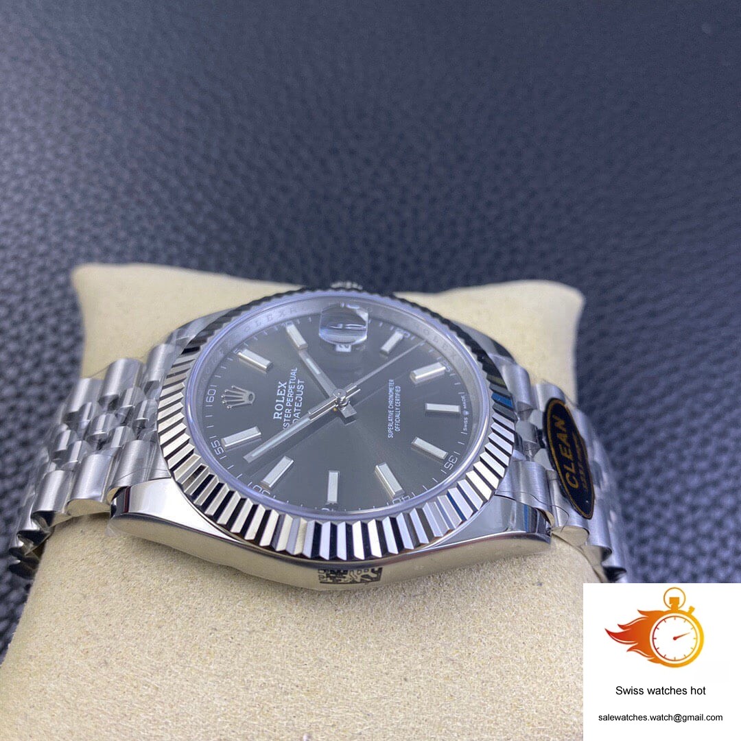 Rolex Datejust M126334-0014 Clean Factory Grey Dial 904L Stainless Steel 4 Rolex Datejust M126334-0014 Clean Factory Grey Dial 904L Stainless Steel 4
