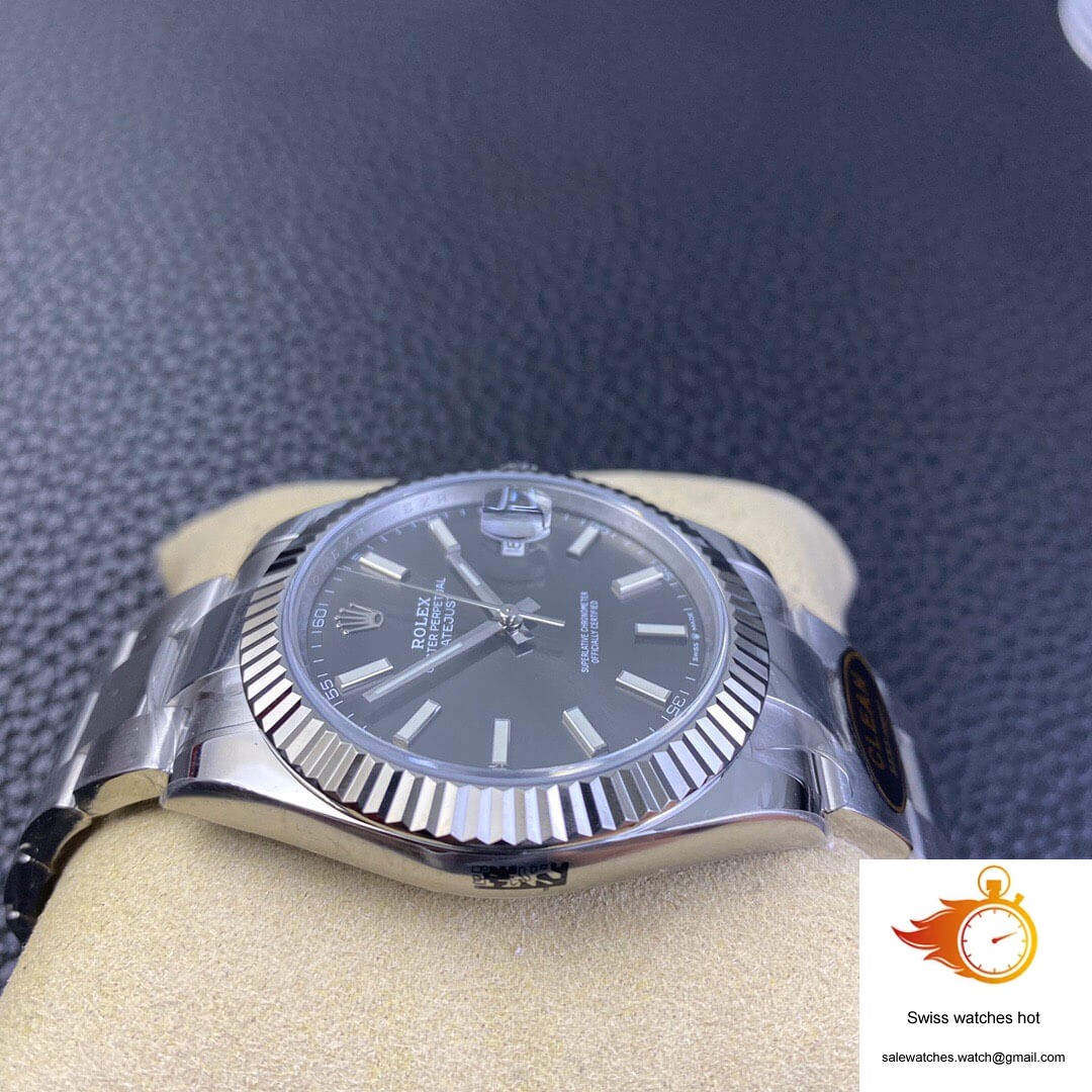 Rolex Datejust M126334-0013 Clean Factory Grey Dial 4 Rolex Datejust M126334-0013 Clean Factory Grey Dial 4