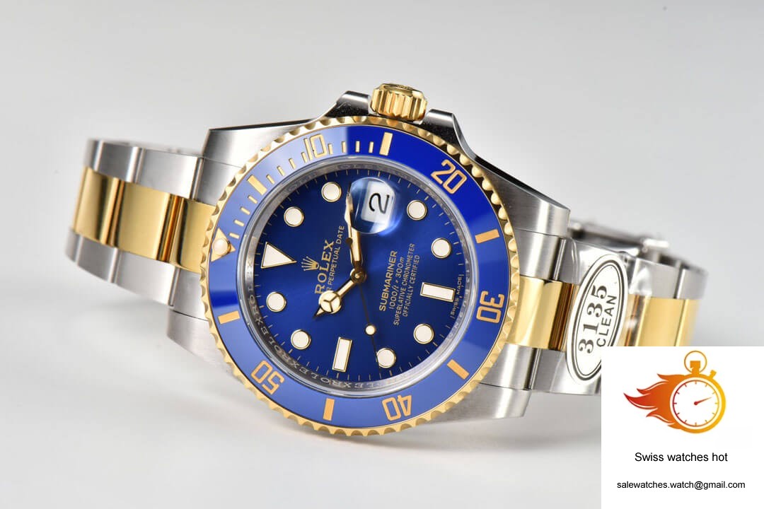 Rolex Submariner 116613LB-97203 Clean Factory V4 Blue Dial 4 Rolex Submariner 116613LB-97203 Clean Factory V4 Blue Dial 4