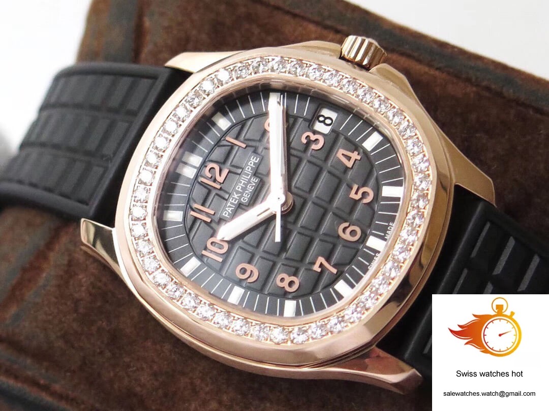 Patek Philippe Aquanaut PPF Factory Rose Gold Black Dial 4 Patek Philippe Aquanaut PPF Factory Rose Gold Black Dial 4