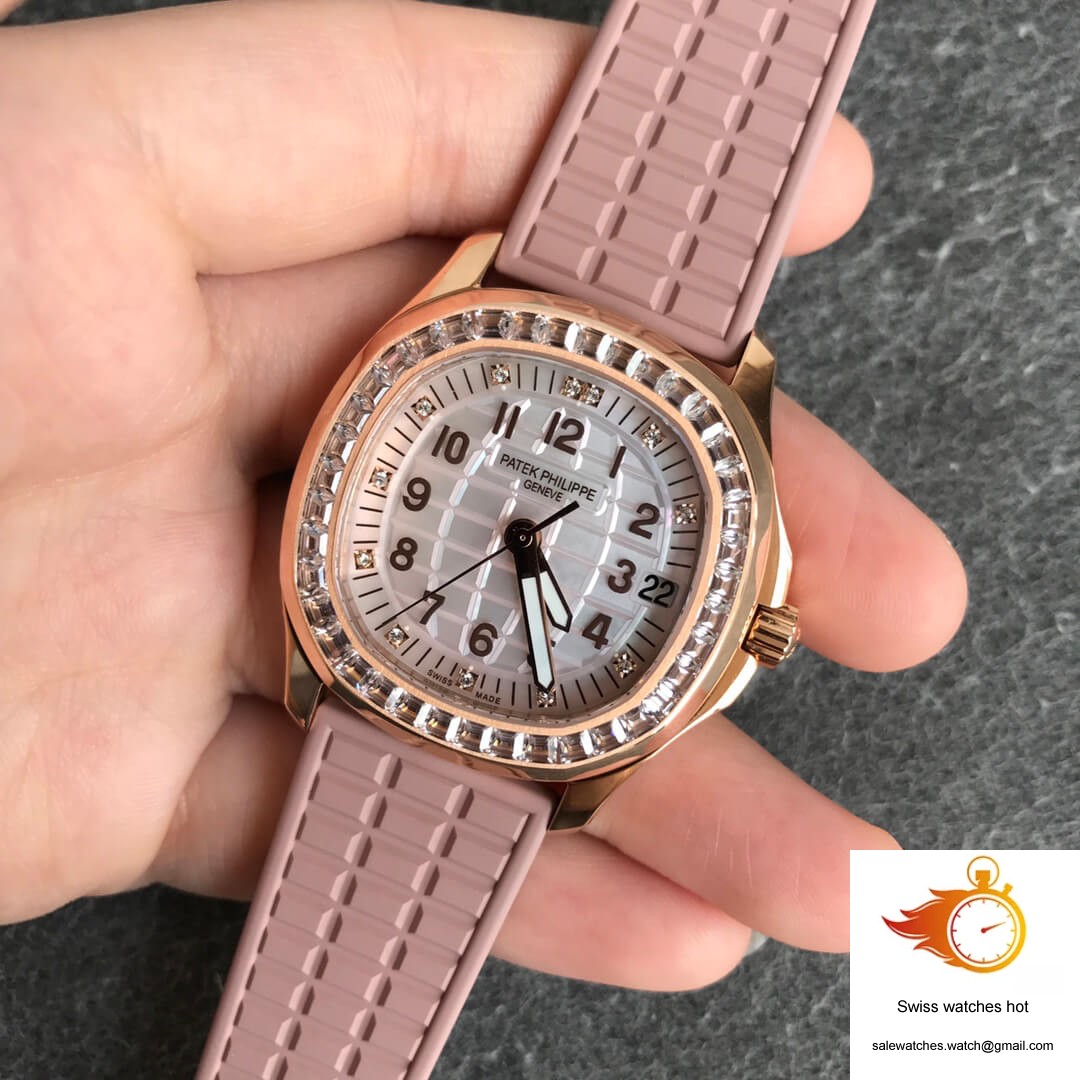 Patek Philippe Aquanaut 5072R-001 PPF Factory Rose Gold Mother Of Pearl Dial 4 Patek Philippe Aquanaut 5072R-001 PPF Factory Rose Gold Mother Of Pearl Dial 4