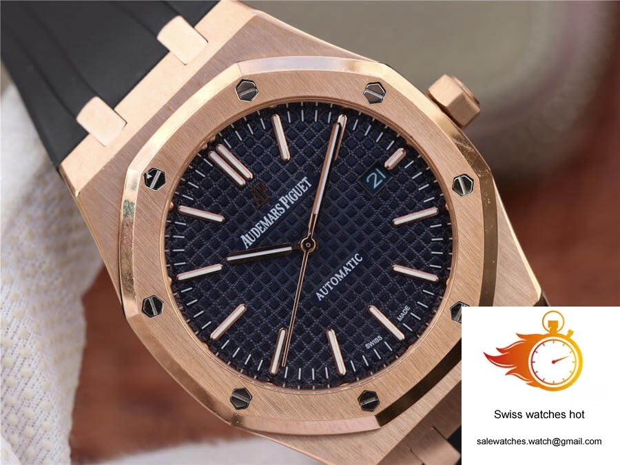 Audemars Piguet Royal Oak 15400 Blue Dial 4 Audemars Piguet Royal Oak 15400 Blue Dial 4