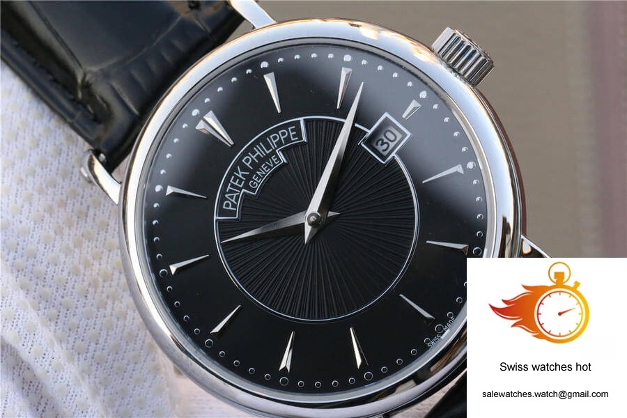Patek Philippe Calatrava 5153G-001 ZF Factory Black Dial 4 Patek Philippe Calatrava 5153G-001 ZF Factory Black Dial 4